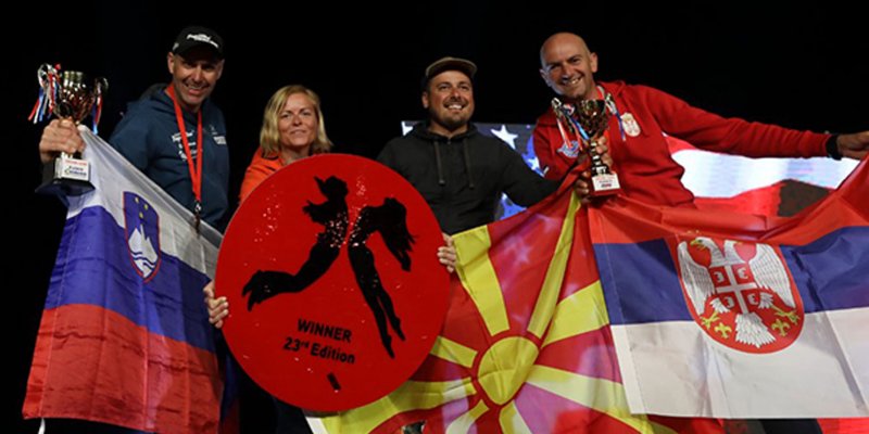 Markéta Tomášková wins 23rd Albania Open accuracy comp flying an Adam
