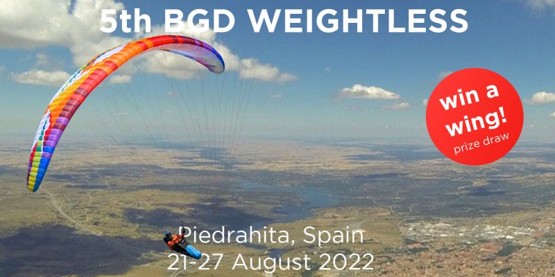 Win a wing at BGD Weightless 2022