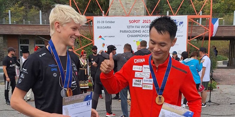 Yang Chen wins World Paragliding Accuracy Championships 2023